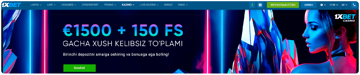 1xbet kazino