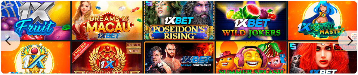1xbet slot mashinalari