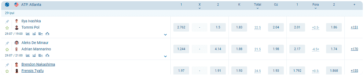1xbet sport tikish