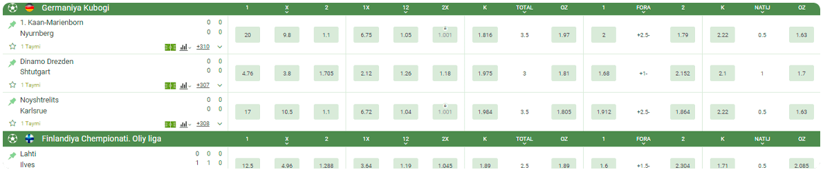 linebet jonli sport tikish
