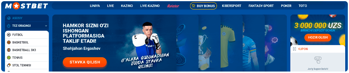 mostbet bukmekerlik kompaniyasi